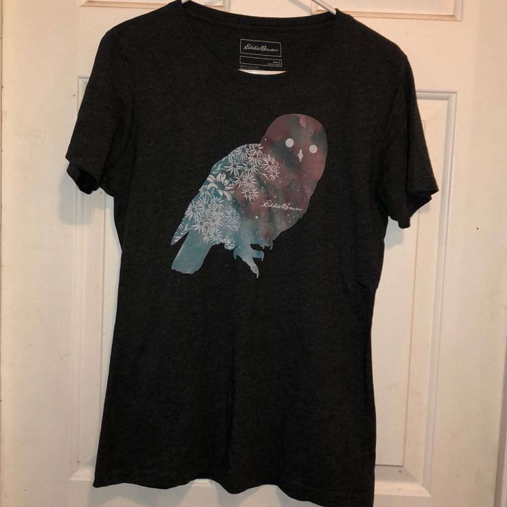 Eddie  Baver playera  gris